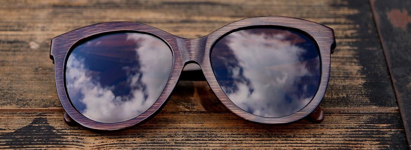 Holz Sonnenbrille | PALIA | Extra Groß | XXL | Damen | WOODEN SHADE Sunglasses
