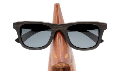 KALEA SLIM "Black" Bamboo Sunglasses