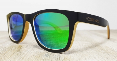 LIKO Keanu Edition "Green" - Bamboo Sunglasses