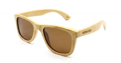 LIKO Natural "Brown" - Bamboo Sunglasses