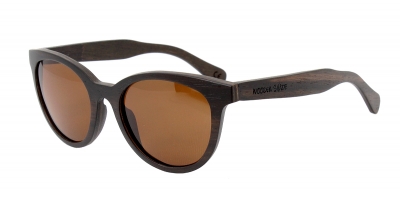 SIVA Ebony Wood Sunglasses "Brown"