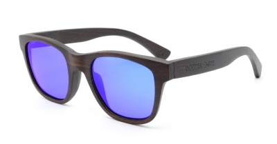 ANELA (Ebony wood) Sunglasses"Blue"