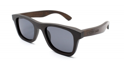 KALEA SLIM "Black" Ebony Wood Sunglasses