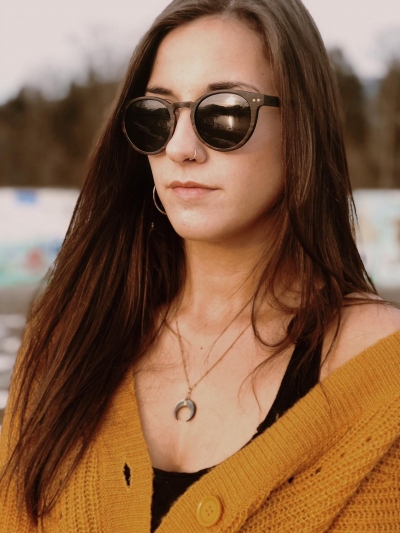 MAYA Ebenholz Sonnenbrille "Schwarz"