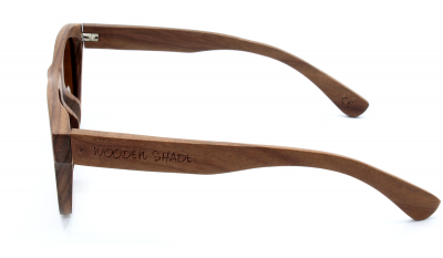 ANELA (Walnut Wood) Sunglasses "Brown"