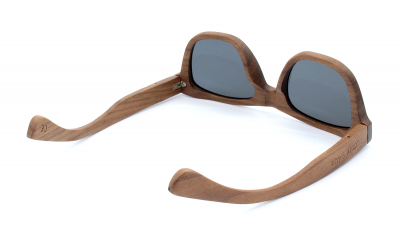 ANELA (Walnut Wood) Sunglasses "Blue"