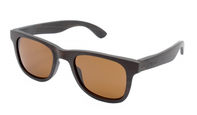 LIKO (SLIM) "Brown" Ebony Wood Sunglasses