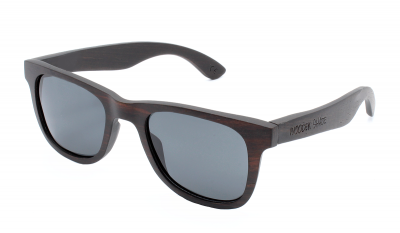 LIKO (SLIM) "Black" Ebony Wood Sunglasses