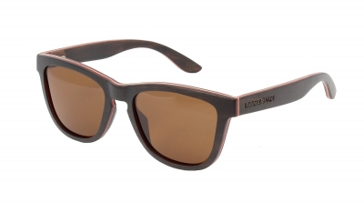 KARUNA Holz Sonnenbrille "Braun"