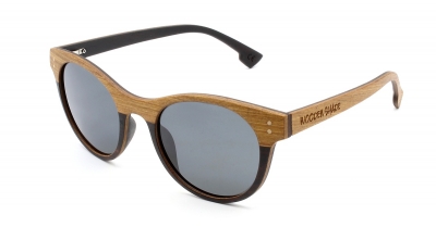 KAIA | Holz Sonnenbrille | Schwarz
