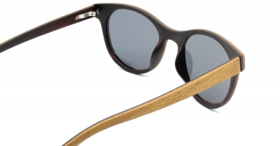 KAIA | Holz Sonnenbrille | Schwarz