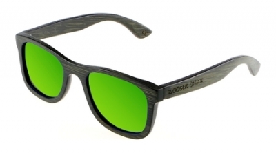 KALEA (BLACK EDITION) "Green" - Bamboo Sunglasses