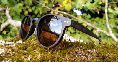 MAYA Ebenholz Sonnenbrille "Braun"