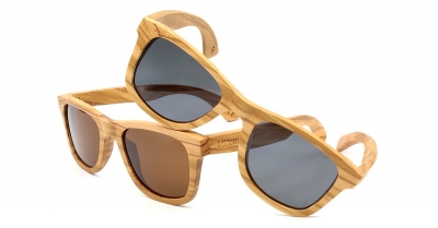 LIKO Olive Wood Sunglasses "Black"