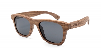 KALEA SLIM "Black" Walnut Wood Sunglasses