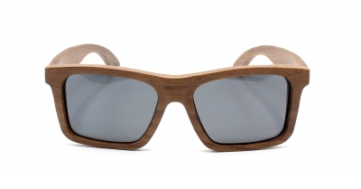 LONO (Special Edition) "Schwarz" - Walnuss Holz Sonnenbrille