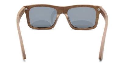 LONO (Special Edition) "Schwarz" - Walnuss Holz Sonnenbrille