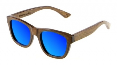 ANELA Bamboo Sunglasses "Blue"