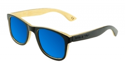 LIKO Keanu Edition "Blue" - Bamboo Sunglasses