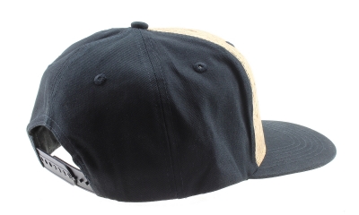 Kork Baseball Cap | Snapback | Schwarz