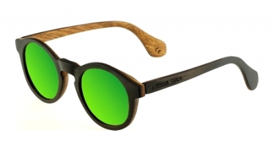 CARIBA "Grün" Mehrschichtholz Sonnenbrille