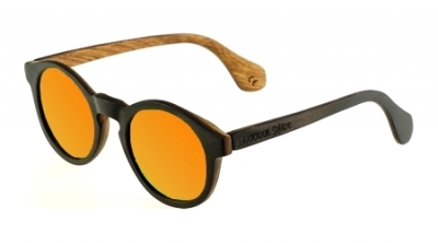 CARIBA "Orange" Mehrschichtholz Sonnenbrille