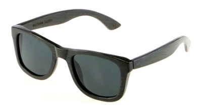 LIKO (BLACK EDITION) "Schwarz" - Bambus Sonnenbrille