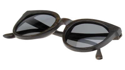 DORISA Bambus Sonnenbrille "Schwarz"