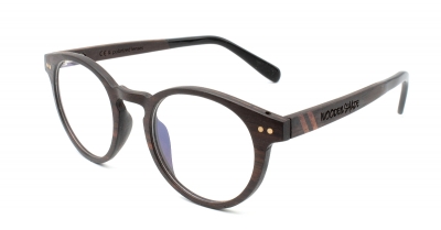 MAYA "Optical" - Ebony Wood Glasses