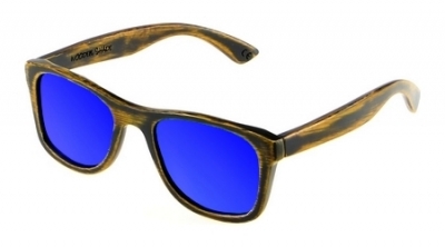 KALEA (Vintage Edition) "Blau" - Bambus Sonnenbrille