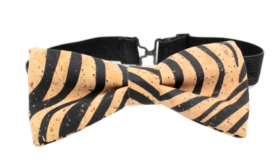 Cork Bow Tie (#3 Zebra Style)