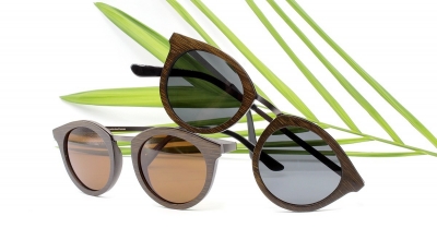 MANOA Bambus Sonnenbrille "Schwarz"