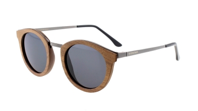 MANOA Walnussholz Sonnenbrille "Schwarz"