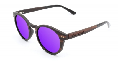 MAYA Ebenholz Sonnenbrille "Violett"