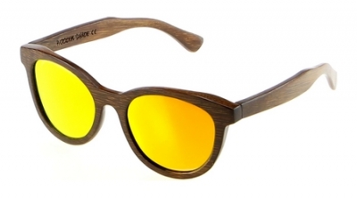 SIVA Bamboo Sunglasses "Orange"