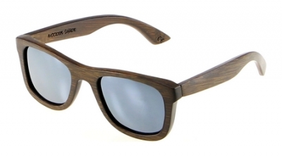 KALEA "Silver" - Bamboo Sunglasses