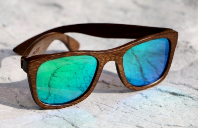 KALEA "Green" - Bamboo Sunglasses