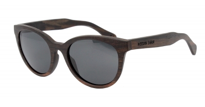 SIVA Ebony Wood Sunglasses "Black"