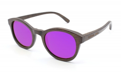 KEOLA (Bambus) Sonnenbrille "Violett - Lila"