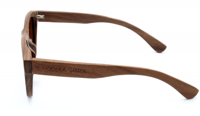 ANELA (Walnut Wood) Sunglasses "Black"