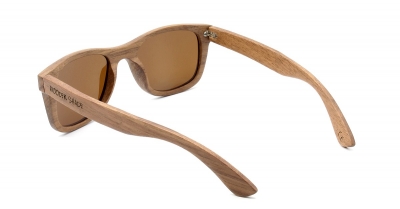KALEA Walnut Wood Sunglasses "Brown"