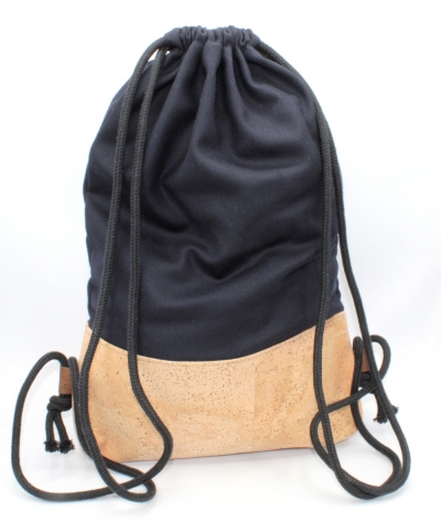 Cork backpack | Sports bag "Navy Blue" (Stoffalex special edition)