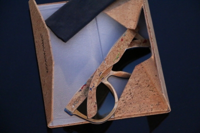 MALIO Cork & Bamboo Sunglasses "Blue"