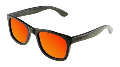 LIKO (BLACK EDITION) "Red" - Bambus Sonnenbrille