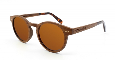 MAYA Walnut Wood Sunglasses "'Brown"