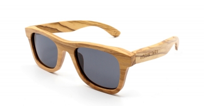 KALEA SLIM "Black" Olive Wood Sunglasses