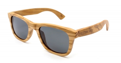 LIKO Olive Wood Sunglasses "Black"