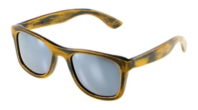 KALEA (Vintage Edition) "Silber" - Bambus Sonnenbrille