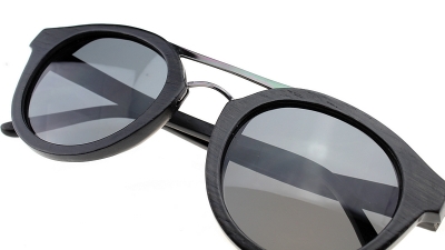 VALDA "Black" Ebenholz Sonnenbrille