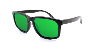 WOODBROOK (BLACK BAMBOO) "Green" - Bamboo Sunglasses